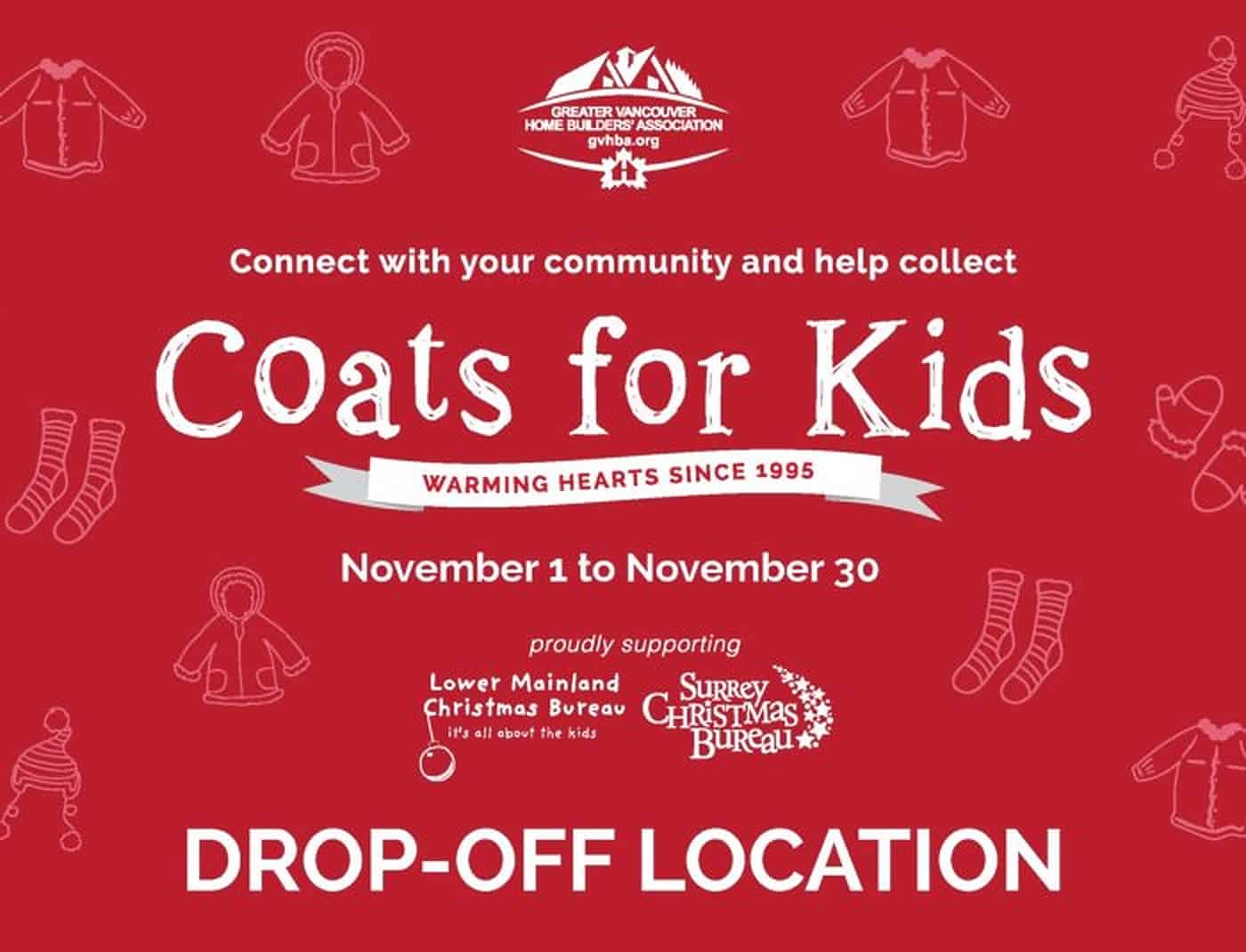 Help the Christmas Bureau Through Donating to Coats for Kids